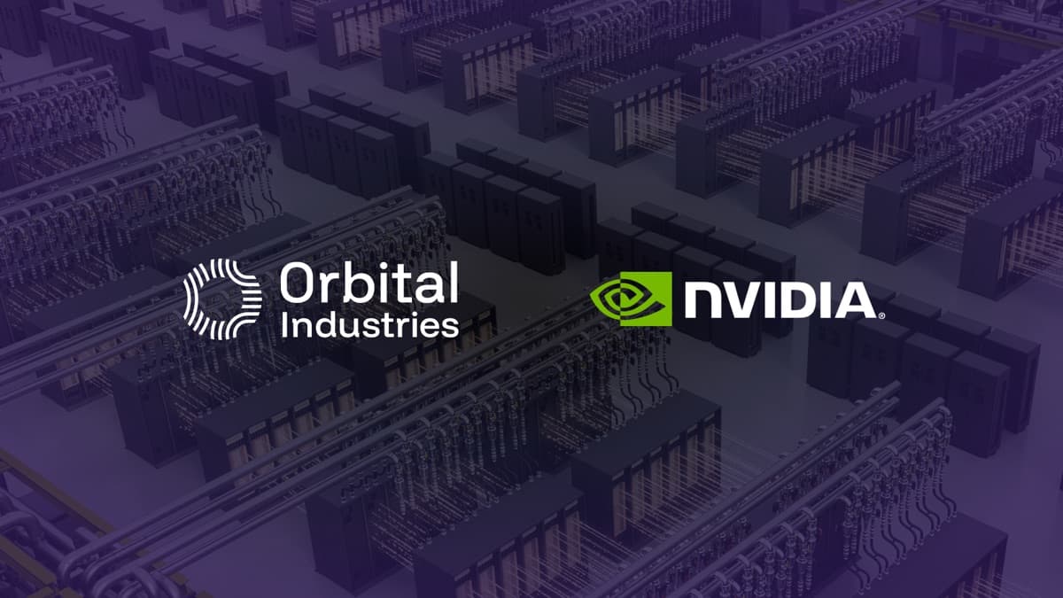 Orbital Industries Teams with NVIDIA on DSX AI Factory Infrastructure