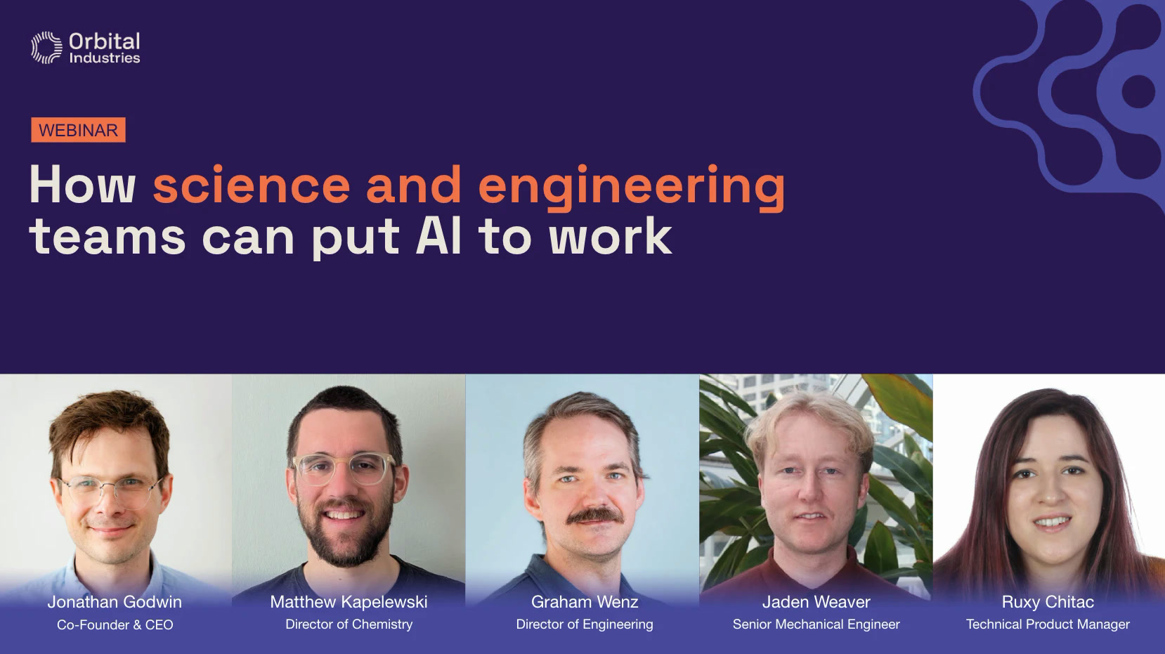 Webinar: How science and engineering teams can put AI to work